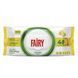 Серветки вологі для прибирання Fairy лимон 100шт 8681554633139 фото 1